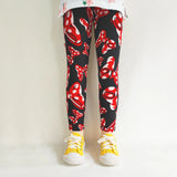 Girls' Floral Cartoon Fashion Leggings
