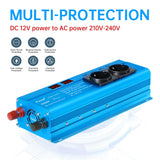 Pure Sine Wave Inverter | DC 12V to AC 220V | 1000W–3000W