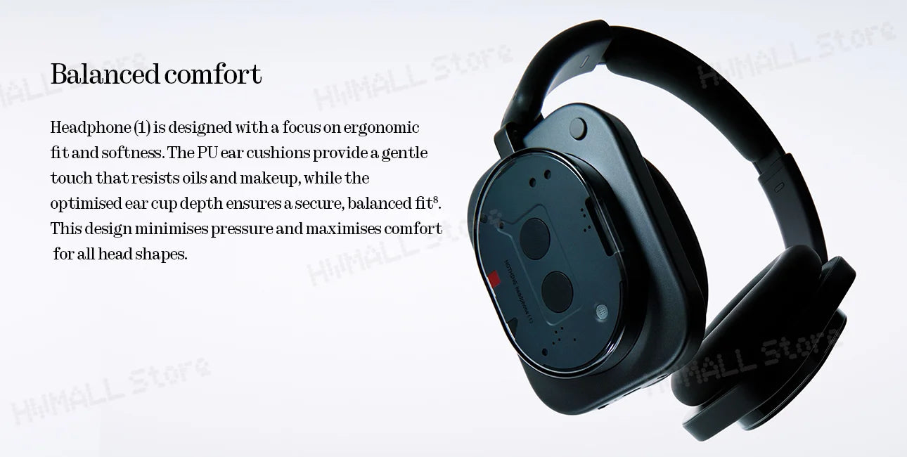 Nothing Headphone (1) Up to 80 hours of playback