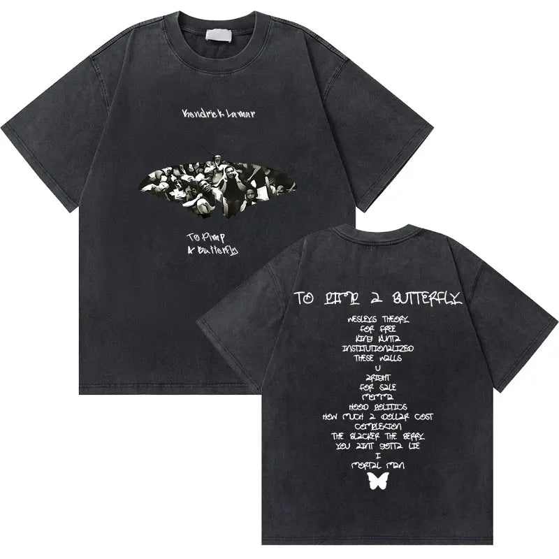 Kendrick Lamar Money Trees Oversized Vintage T-Shirt