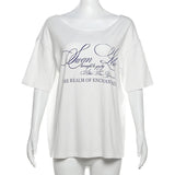 Casual Relaxed Graphic Tee | Chic Summer Streetwear