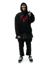 Men's Oversized Graphic Cotton Hoodie