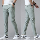 Men's Lightweight Stretch Slim-Fit Pants