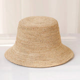 Raffia Sun Hat with Bow | Women's Beach & Travel Hat