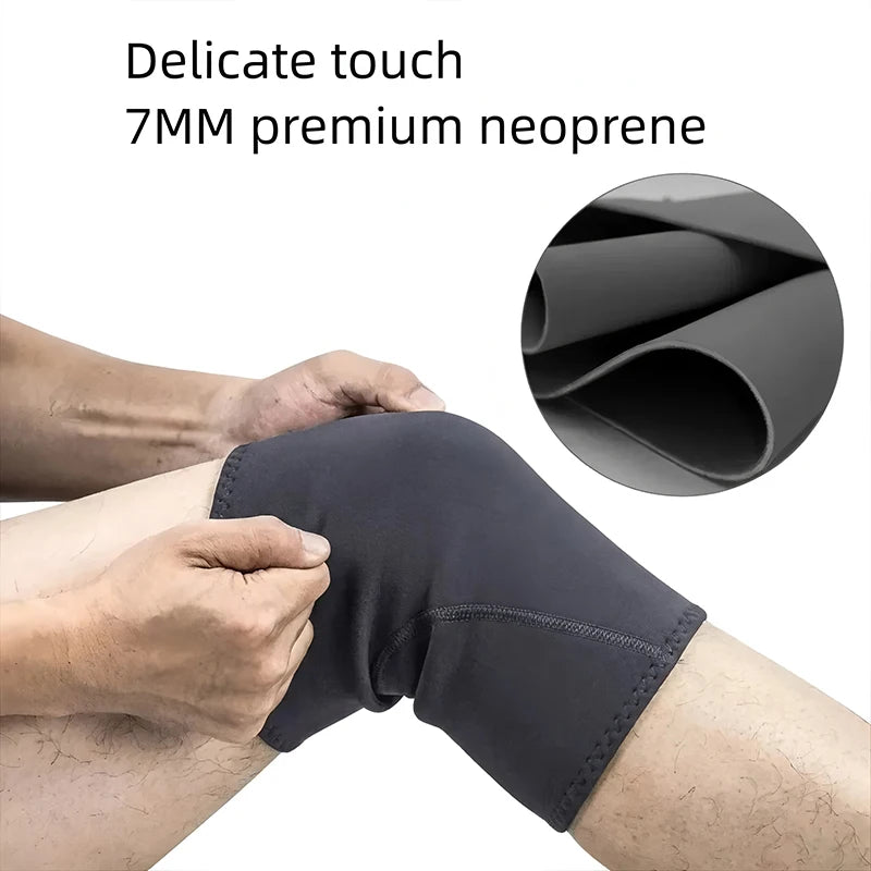 7mm Neoprene Knee Sleeves – Pro Support for Weightlifting