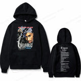 Tupac 2Pac Graphic Fleece Hoodie for Men
