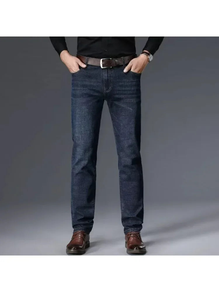 Men's Straight-Leg Ankle Jeans