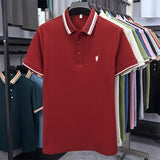 Men's Premium Cotton Polo Shirt | Embroidered Classic Fit