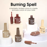 VENALISA 6pcs/kit Autumn Color Collection Fall Nails Brown Earth Gel Nail Polish TPO FREE Soak Off UV LED Semi Permanent Gel Set