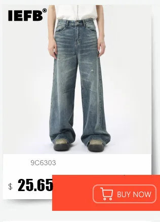 Men's Loose Straight-Leg Jeans