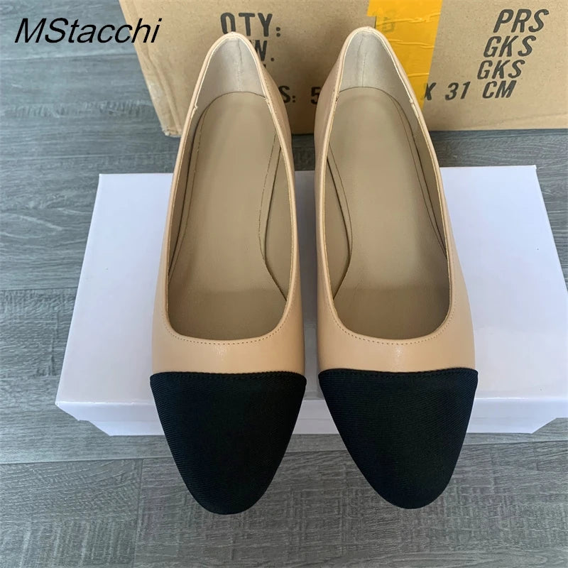 Women's Elegant Flat Sandals | Mixed Color Comfort Shoes