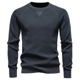 AIOPESON Men's Raglan Polo | Henley Collar Thermal Shirt