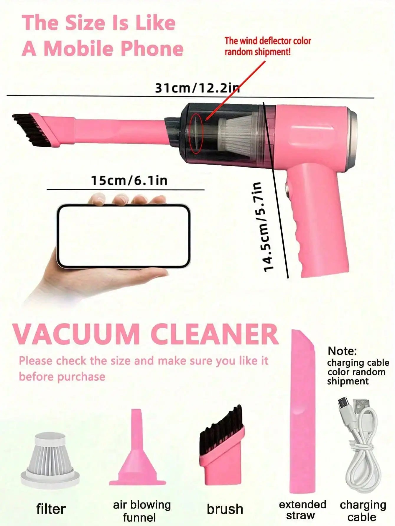 Cordless Handheld Vacuum | Car, Home & Pet Hair