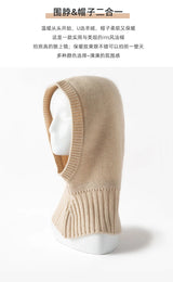 Luxe 100% Cashmere Knitted Beanie & Scarf Set