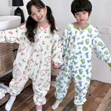Cozy Cartoon Flannel Kids' Pajamas