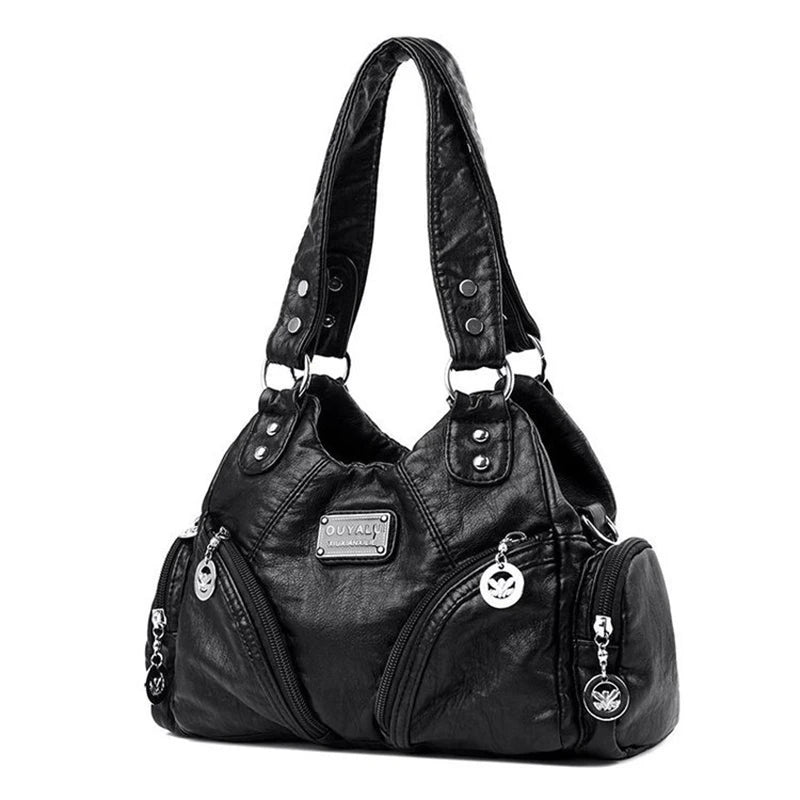 Luxury Soft PU Leather Women's Shoulder Bag