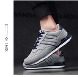 Men's Corduroy Lace-Up Casual Sneakers