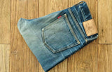 Saucezhan 314XX Mens Jeans Sanforized  Selvedge Denim Jeans for man Indigo and Black Jeans Zipper Fly Slim Fit
