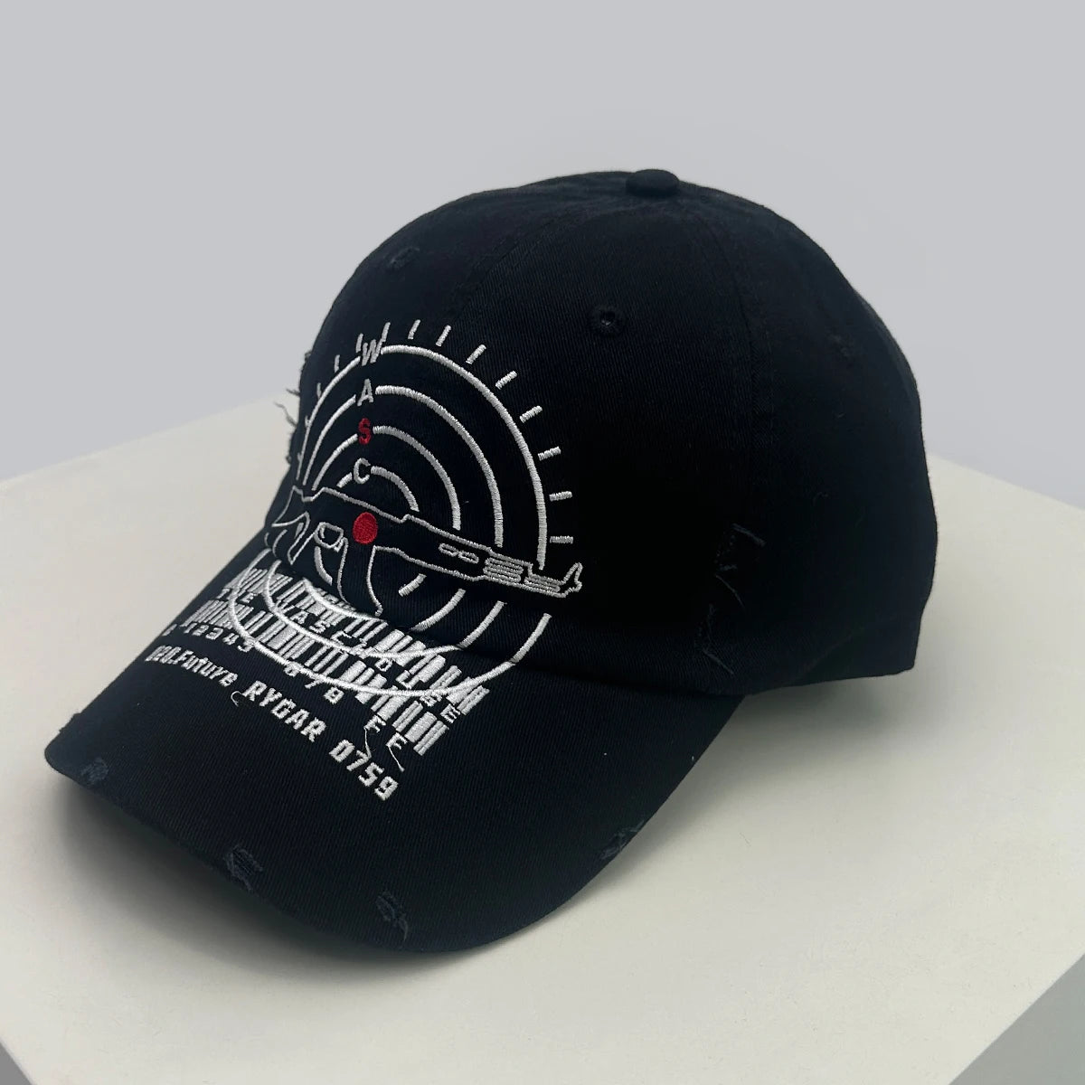 Unisex Cross Embroidery Baseball Cap | Street Style
