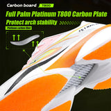 IRUNSVAN T800 Carbon Plate Running Shoes - Lightweight Racing Shoes for Men & Women - Marathon Training, Cushioned & Anti-Slip