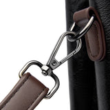 New Vintage Embossed Handmade Handbag For Women Versatile PU Leather Shoulder Bag 3 Layers Large Capacity Crossbody Bags Female