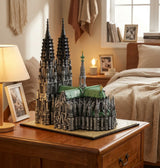 8614PCS Cologne Cathedral Building Blocks Gothic Church Architecture Modular Model Kit ,Assembly Toys for Adults Gift Home Decor