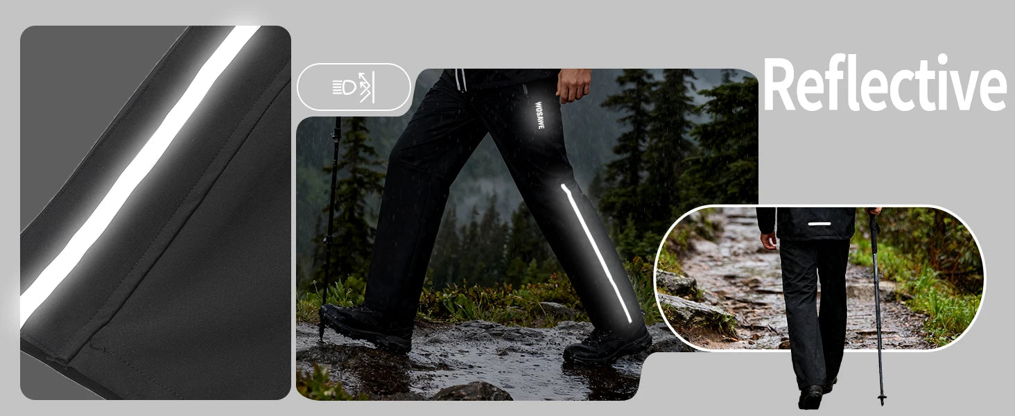 WOSAWE All-Weather Riding Rain Suit – Jacket & Pants