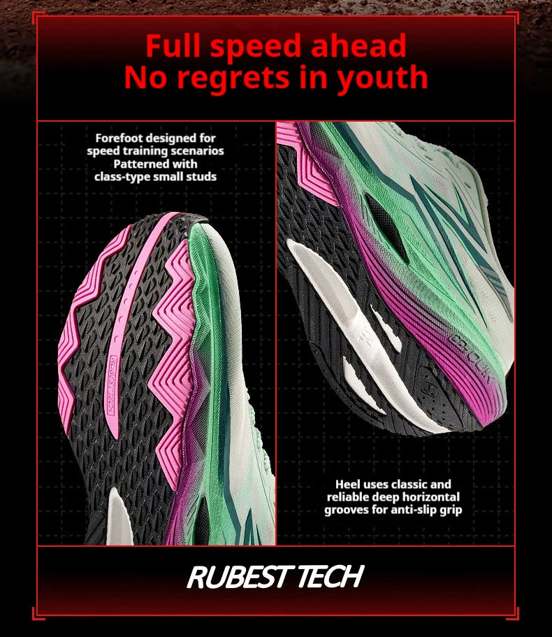 361 Degrees Steed Men's Running Shoes  Breathable Stable Rebound Grippy Durable Marathon Male Sneakers 672612203