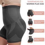 High-Waist Tummy Control Shaping Shorts