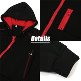 Men’s Fleece Zip-Up Hoodie with Pockets