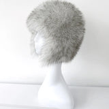 Fluffy Faux Fox Fur Trapper Hat Women pilot Hat Bomber hat men ski cap winter hat thickened warm шапка ушанка Beanies Bonnet