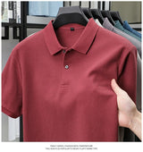 Men's Premium Cotton Polo Shirt – 19 Colors
