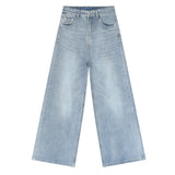 Men’s Vintage Gradient Wide-Leg Jeans