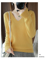 Women’s Lace V-Neck Knit Sweater