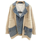 Layered Denim Jacket | Autumn/Winter Mixed-Media Streetwear