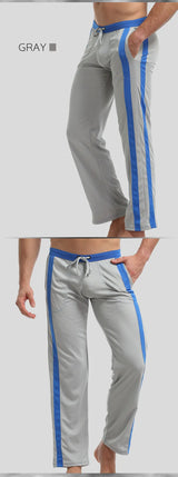 Men's Nylon Jogger Pants with Elastic Waist