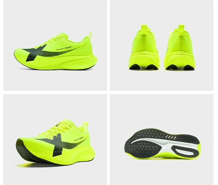 XTEP 2000km PRO Men's Running Sneakers 2026 Spring Cushioned Stability Comfort Lightweight Male Sports shoes 874219110026
