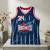 Sports Basketball Jersey 3d HD Prints Stylish Athletic Fan Jerseys Basketball Jersey Stylish Athletic Jersey Family Clothing