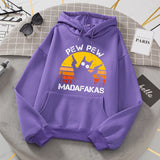 Pew Pew Madafakas Cat Hoodie