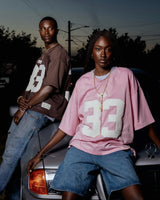 Y2K Retro Oversized Mesh Jersey
