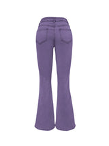 Women's Y2K Wide-Leg Bootcut Jeans – High Waist
