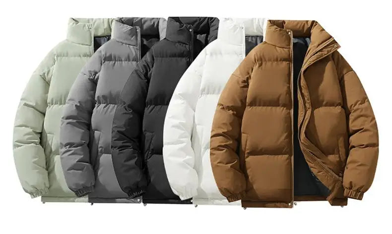 Men's Oversized Winter Parka – Thick Warm Padded Coat
