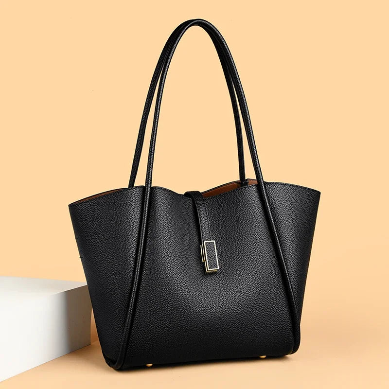 High Quality Soft Leather Shoulder Crossbody Bags For Women Large Capacity Luxury Bag Brand Designer Casual Handbag Sac A Main