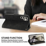 Samsung Galaxy Wallet Case with Strap & Stand