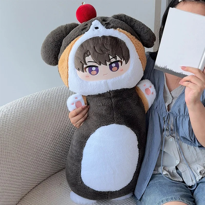 Love And Deep Space 80cm Long Large Throw Pillow Zayne Rafayel Sylus Xavier Plush Doll Pillow Doll Ornament Birthday Gift