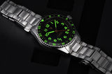 PAGANI DESIGN PD1784 Men’s GMT Automatic Mechanical Watch DG5833 Stainless Steel Sapphire Crystal Waterproof Local Delivery