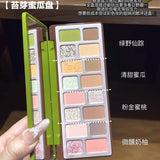 Qianyan 16-Color Eyeshadow Palette – Glitter, Matte & Shimmer