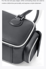 Amazing Song Toast Bag BGT Retro Chic Classic Bowling Bag Style Linear Shoulder Bag