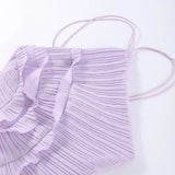 Chic Irregular Chiffon Halter Maxi