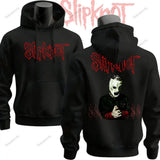 Winter Vintage Slipknots Prepare for Hell Tour Black Hoodies Heavy Metal Rock Band Men Hip Hop Aesthetic Sweatshirt Men Clothing